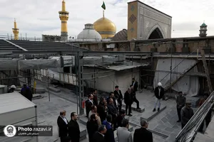 بازدید مسئولین روابط عمومی&zwnj;های استان از پروژه&zwnj;های عمرانی حرم مطهر رضوی