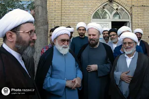 حضور تولیت آستان قدس رضوی در مدرسه علمیه امام محمدباقر(ع)