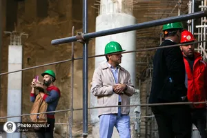 بازدید اعضای روابط عمومی&zwnj;های آستان قدس رضوی از پروژه&zwnj;های عمرانی حرم مطهر