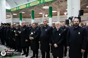 آیین خطبه&zwnj;خوانی خادمان عتبات مقدس ایران اسلامی
