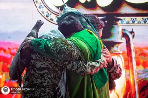 نمایش آئینی &laquo;مدافعان ایران&raquo;