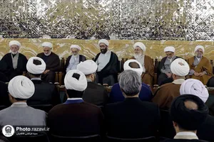 مراسم گرامیداشت یاد شهید مطهری و نکوداشت اساتید حوزه علمیه خراسان