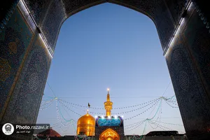 حال و هوای حرم مطهر رضوی در شب میلاد امام حسن عسکری علیه&zwnj;السلام