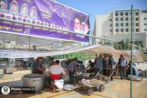 موکب&zwnj;های خدمت&zwnj;رسانی به زائرین پیاده حضرت رضا(علیه&zwnj;السلام) - محور شهید برونسی
