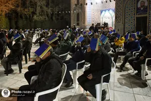 مراسم احیا شبهای قدر در آرامگاه خواجه&zwnj;ربیع