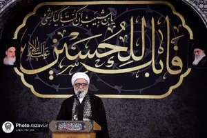 آیین تعویض پوش ضریح مطهر رضوی به مناسبت آغاز ماه محرم
