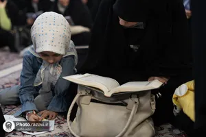 قرائت دعای ام داوود در حرم مطهر رضوی-1