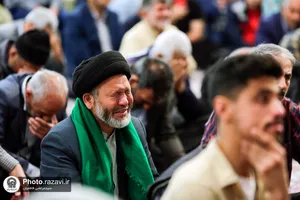 عزاداری رحلت حضرت خدیجه سلام الله علیها در حرم مطهر رضوی