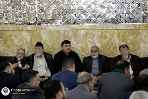 دیدار مداحان، شاعران و هیئات مذهبی با تولیت آستان قدس رضوی