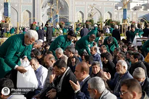 اقامه نماز عید سعید فطر در حرم مطهر رضوی