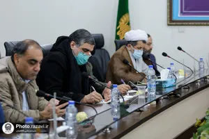 نشست خبری هفته پژوهش سازمان علمی و فرهنگی آستان قدس رضوی