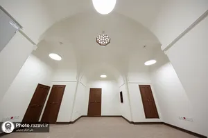 آیین بازگشایی بنای تاریخی مدرسه دو درب