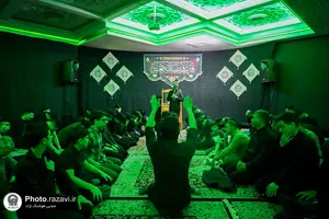 مراسم احیا شب نوزدهم ماه رمضان در دبیرستان امام رضا علیه&zwnj;السلام