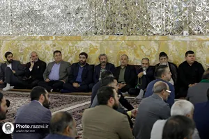 دیدار مداحان، شاعران و هیئات مذهبی با تولیت آستان قدس رضوی