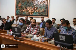نشست صمیمی قائم مقام با کارکنان مرکز فناوری اطلاعات آستان قدس رضوی