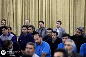 دیدار کارگران نمونه استان خراسان رضوی با تولیت آستان قدس رضوی