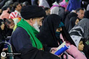 مراسم احیا شب بیست و سوم ماه مبارک رمضان در حرم مطهر رضوی-3