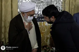 مراسم جشن میلاد امیرالمومنین در تالار ولایت حرم مطهر رضوی
