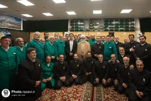 بازدید تولیت آستان قدس رضوی از بخش شمیم رضوان