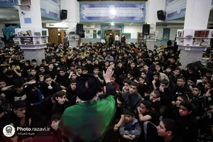 اعتکاف دانش آموزی در مساجد مشهد