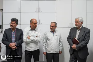 بازدید معاون آموزش متوسطه اداره کل آموزش و پرورش خراسان رضوی از صنایع غذایی رضوی