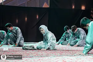 نمایش آئینی &laquo;قائد؛ سید خراسانی&raquo;