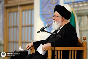 مراسم شهادت امام باقر علیه السلام در رواق امام خمینی(ره) حرم مطهر رضوی
