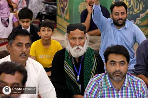 جشن عید غدیر اردوزبانان در حرم مطهر رضوی