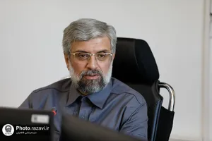 دیدار اعضای شورای پایگاه بسیج حرم با مدیر عالی حرم مطهر رضوی
