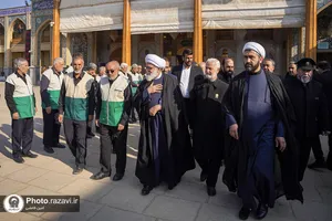 مراسم سالروز شهادت حضرت احمد بن موسی الکاظم در شیراز