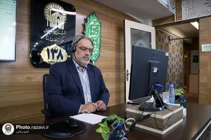 پاسخگویی تلفنی معاون طرح و برنامه آستان قدس رضوی به مخاطبان سامانه ۱۳۸
