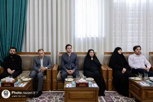 دیدار کارکنان نمونه با تولیت آستان قدس رضوی