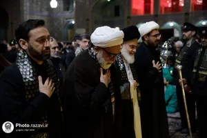 مراسم شام غریبان حضرت رضا(علیه&zwnj;السلام) در حرم مطهر رضوی