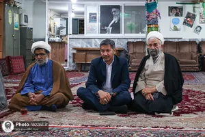 نشست مدیر امور مجاورین بنیاد کرامت رضوی با ائمه جماعات &laquo;پهنه شهید عصمتیان&raquo;