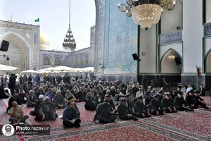 مجلس ترحیم حجت&zwnj;الاسلام والمسلمین الهی خراسانی در حرم مطهر رضوی