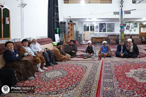 نشست مدیر امور مجاورین بنیاد کرامت رضوی با ائمه جماعات &laquo;پهنه شهید عصمتیان&raquo;