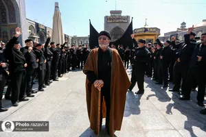 عزاداری شهادت امام رضا علیه السلام در حرم مطهر رضوی