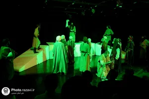 نمایش آئینی &laquo;آهوان&raquo;