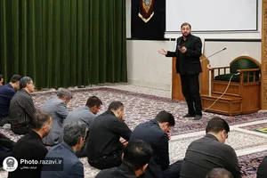 مراسم عزاداری دهه اول محرم در ساختمان ثامن