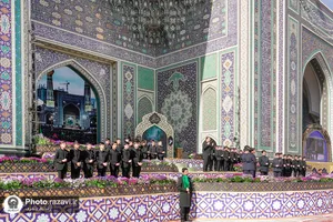 مراسم تحویل سال 1404 در حرم مطهر رضوی-1