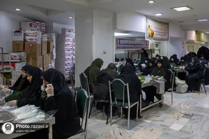 بازدید تولیت آستان قدس رضوی از روند آماده&zwnj;سازی غذای متبرک افطار