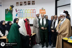 دیدار تولیت آستان قدس رضوی با فرماندهان، پاسداران و بسیجیان سپاه امام رضا(ع)