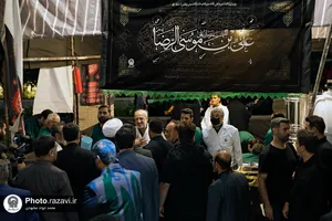 بازدید تولیت آستان قدس رضوی از مواکب خدمت&zwnj;رسان در دهه پایانی ماه صفر