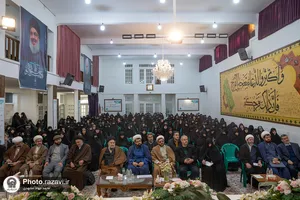 حضور تولیت آستان قدس رضوی در جمع طلاب مکتب نرجس