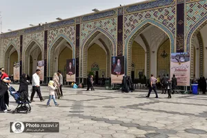 نمایشگاه محیطی تبیین اقدامات آستان قدس رضوی