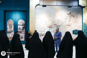 بازدید پرسنل معاونت پرورشی آموزش و پرورش از خدمات آستان قدس رضوی