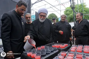 بازدید تولیت آستان قدس رضوی از موکب بنیاد رضوی