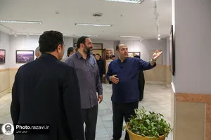 افتتاح نمایشگاه &laquo;مسیر عشق&raquo; در حرم مطهر رضوی