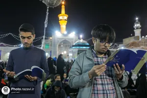 مراسم احیا شب نوزدهم ماه مبارک رمضان در حرم مطهر رضوی - 1