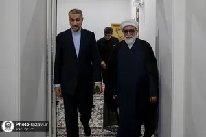 دیدار وزیر امور خارجه با تولیت آستان قدس رضوی